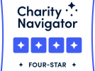 Charity Navigator 4 star badge